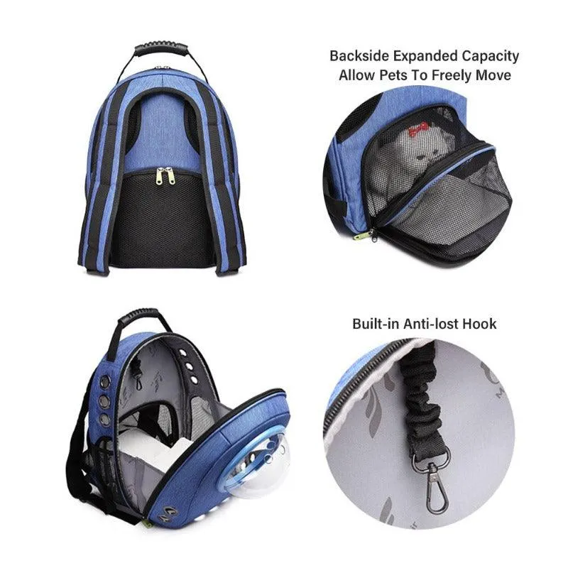 Cats Traveling Backpack Space Capsule Handbag Carrier