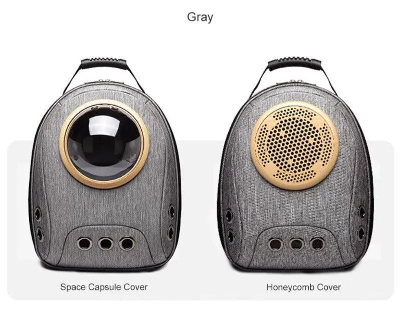 Cats Traveling Backpack Space Capsule Handbag Carrier