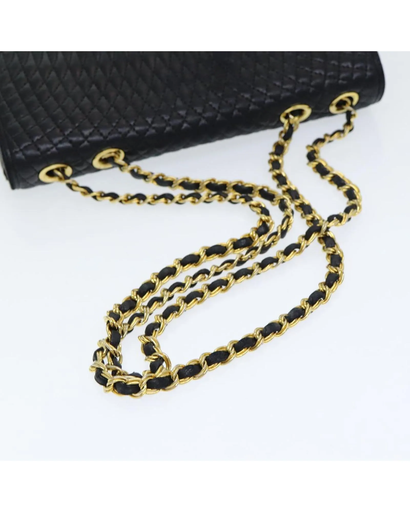 Chain Leather Shoulder Bag