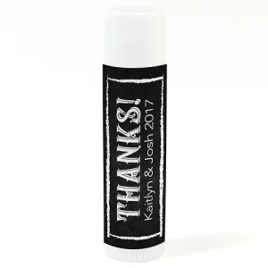 Chalkboard Personalized Lip Balm Lavender