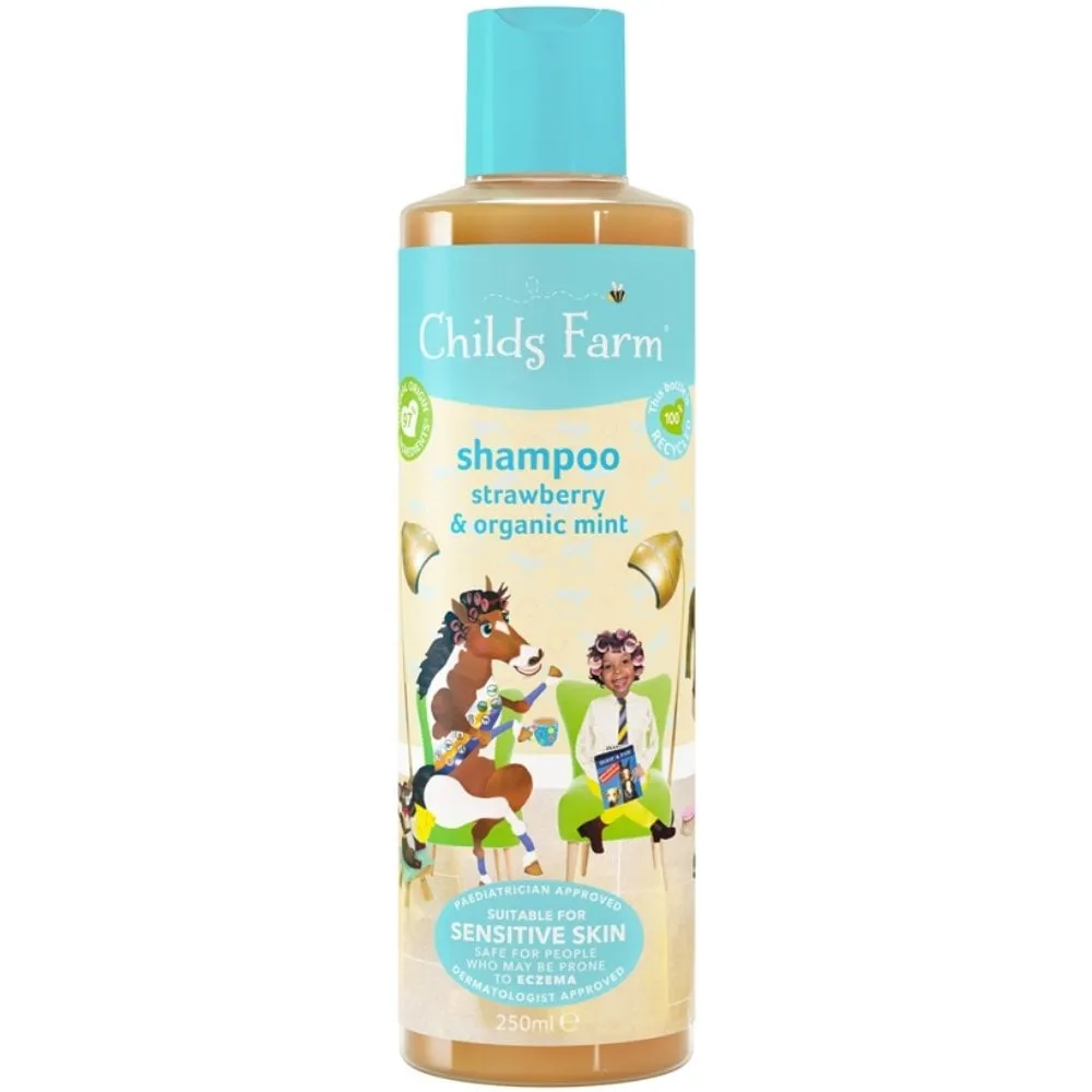 Childs Farm Strawberry & Organic Mint Shampoo & Conditioner Twin 2 x 250ml