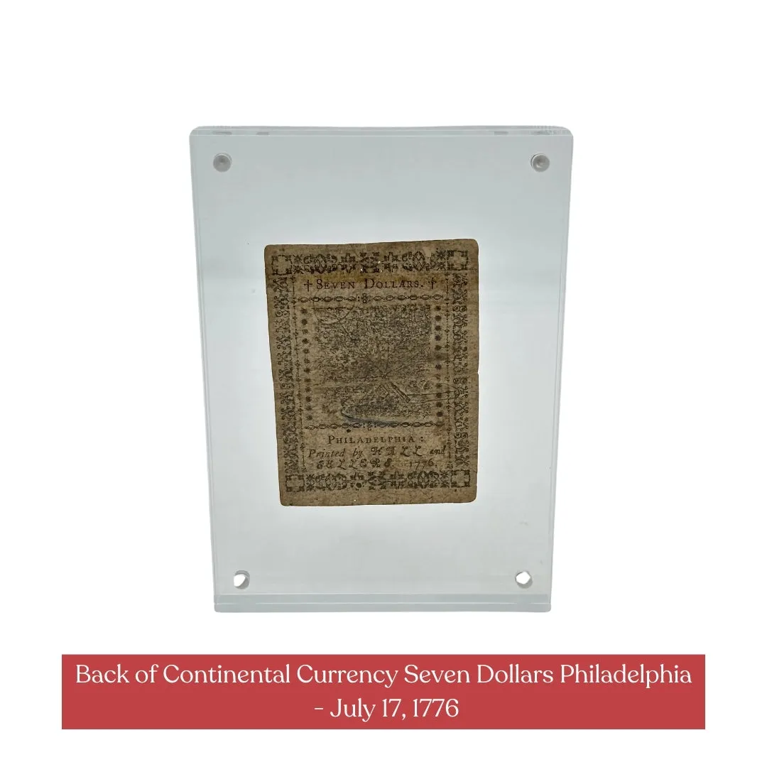 Colonial Currency from 1775 - 1780 — Pennsylvania, Delaware, Connecticut, and Continental Currency