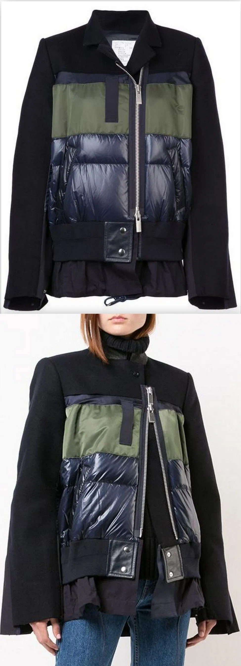 Contrast Style Jacket