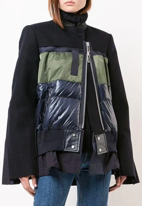 Contrast Style Jacket