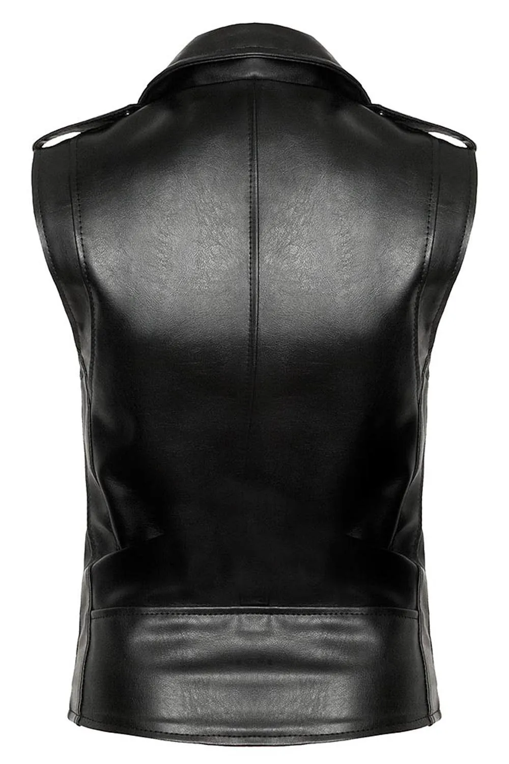 Core Leather Vest [VEGAN]