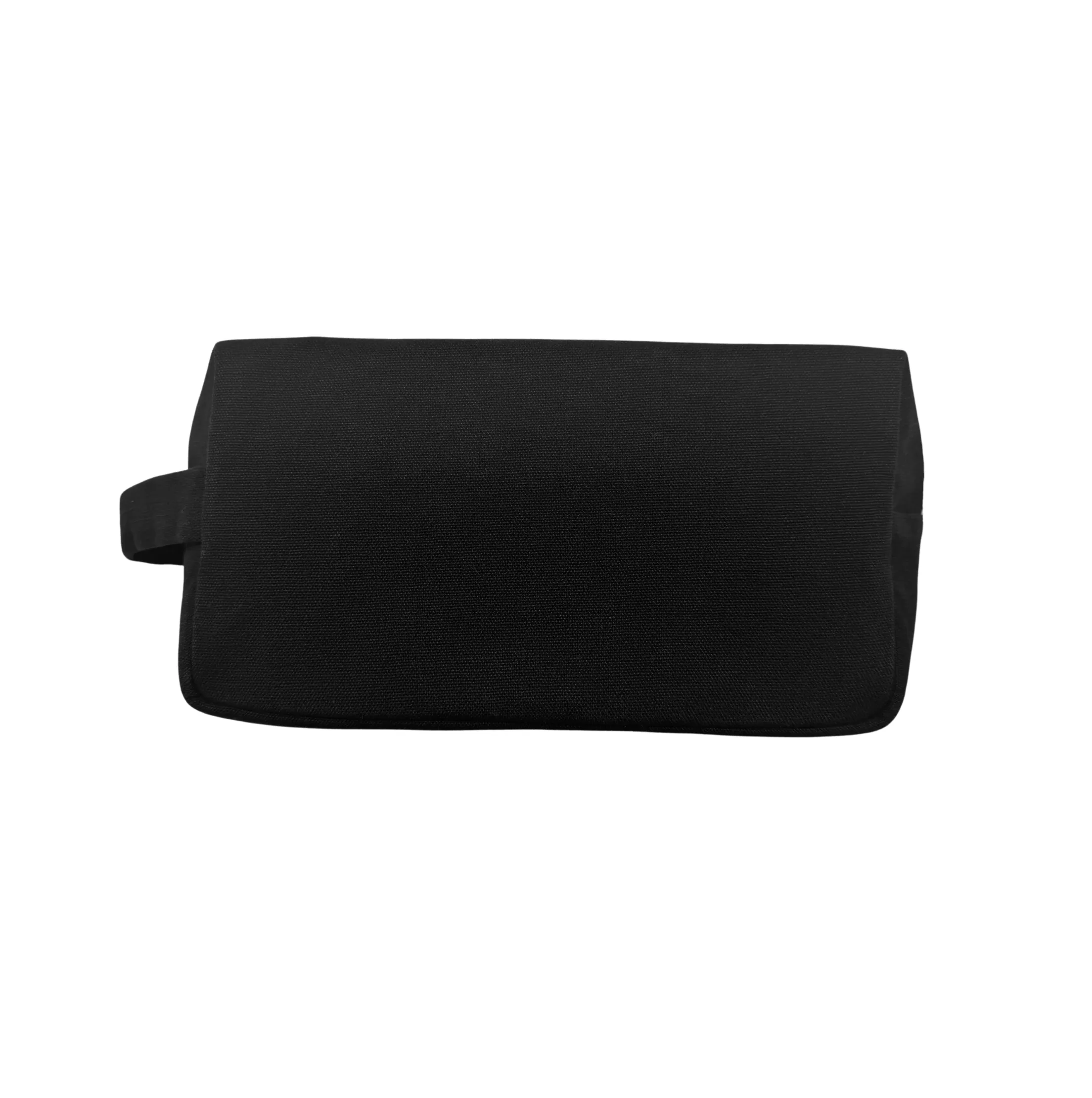 Dopp Bag - Black with Single Letter Monogram