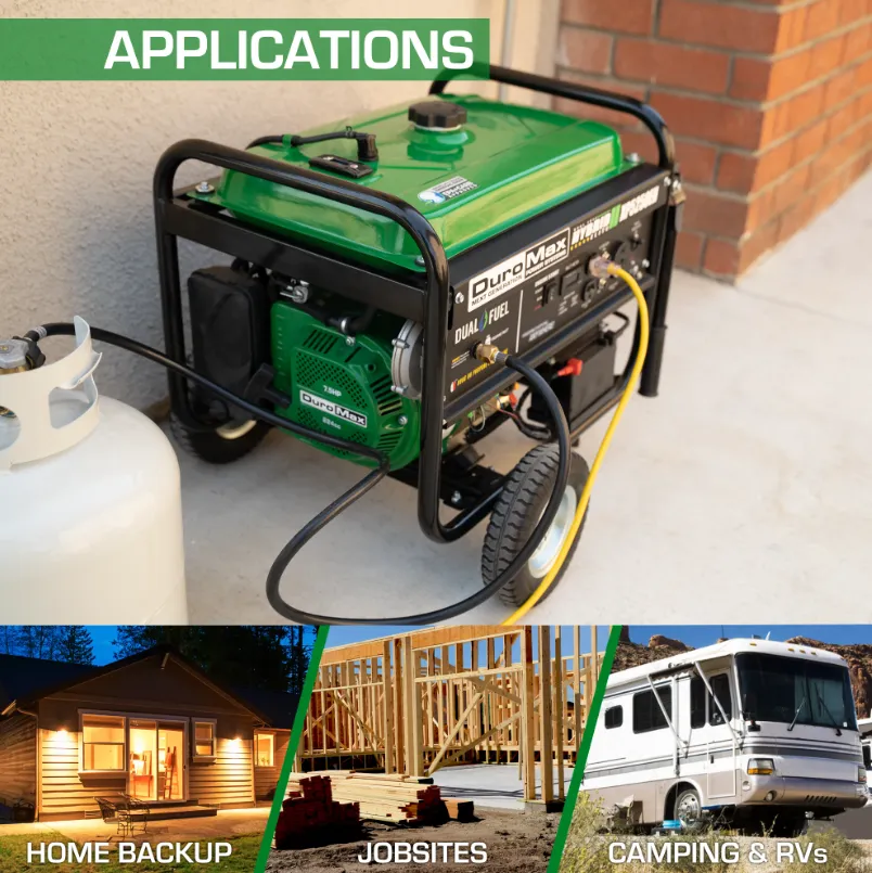 DuroMax XP5250EH 4200W/5250W Dual Fuel Electric Start Generator New