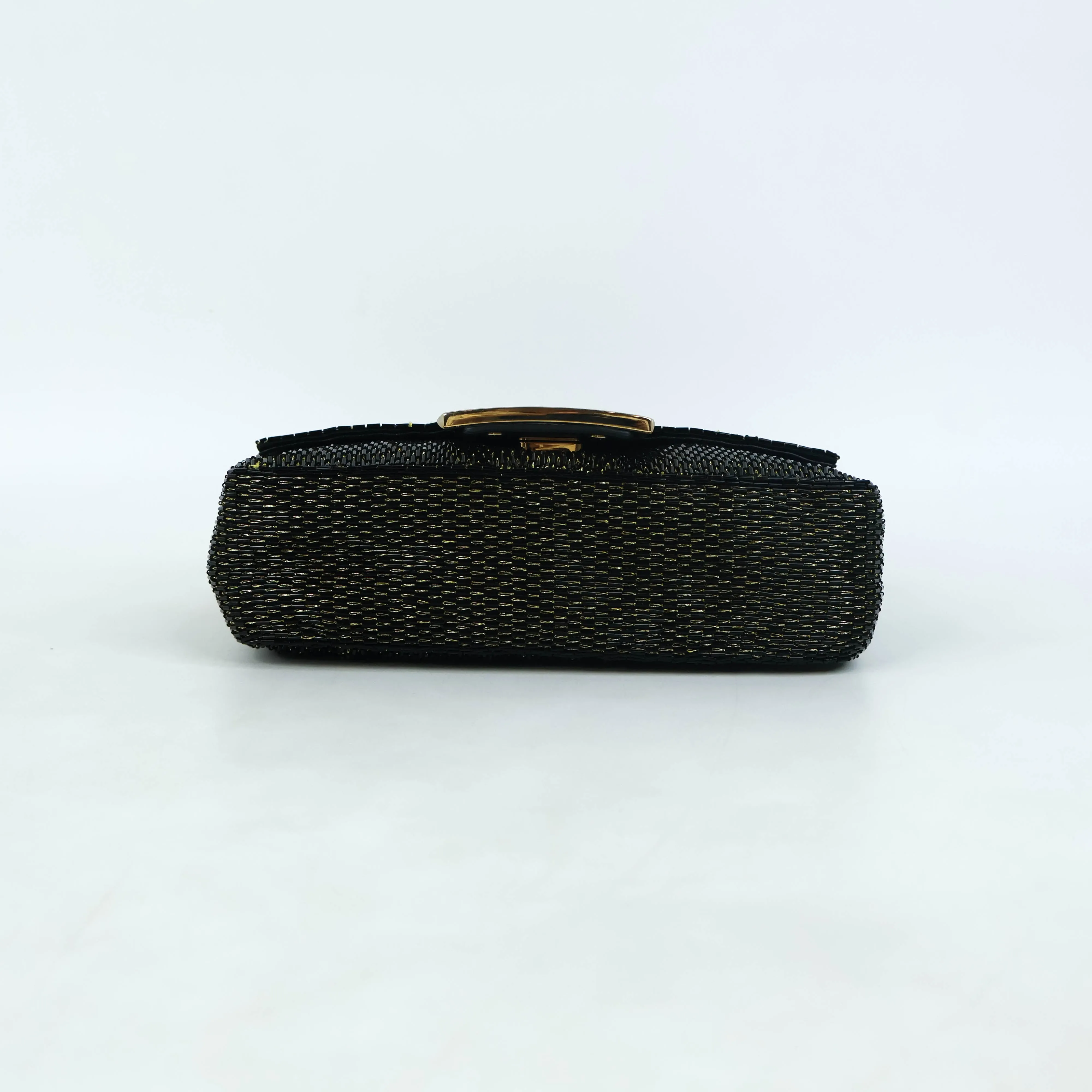 Fendi Baguette Mini Black Gold