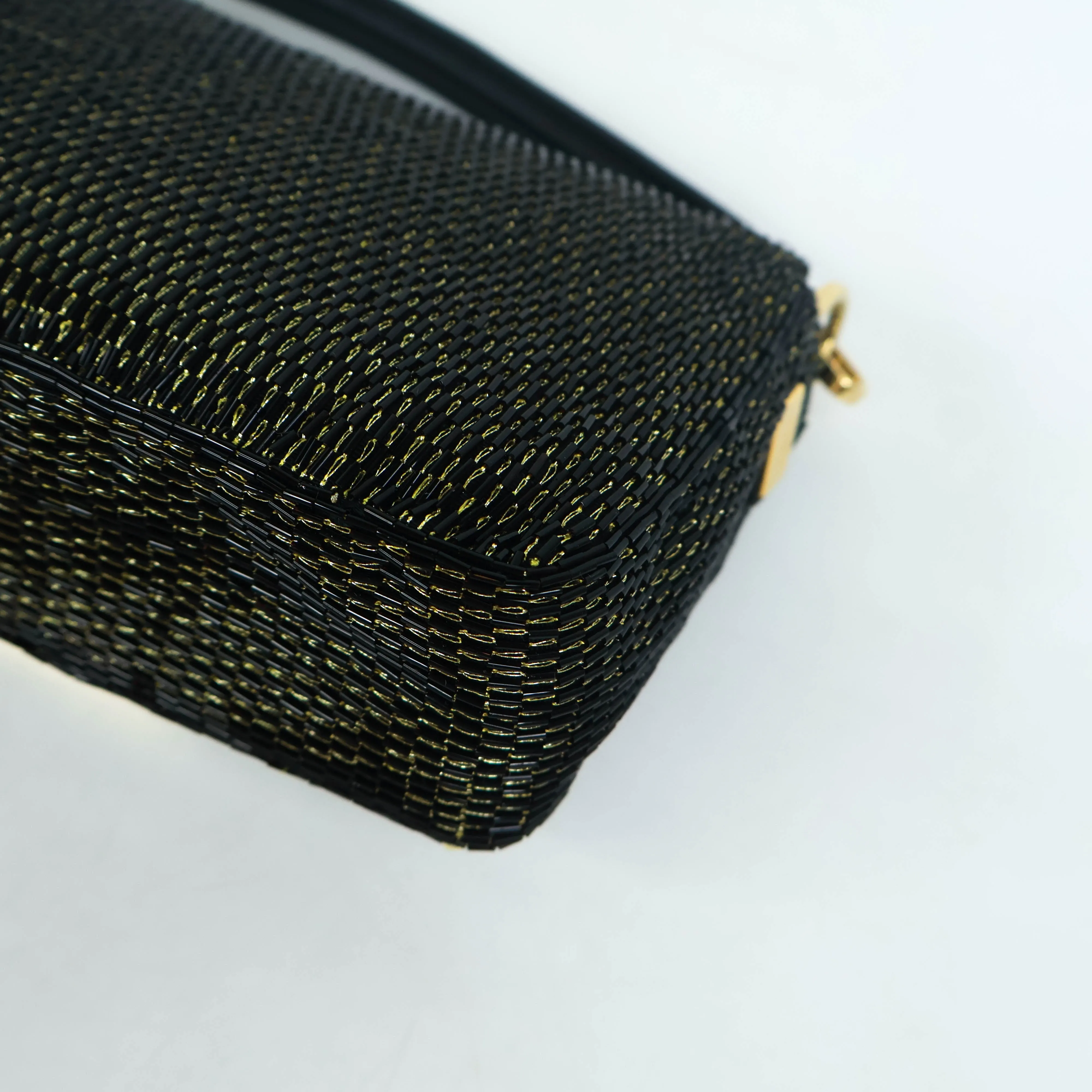 Fendi Baguette Mini Black Gold