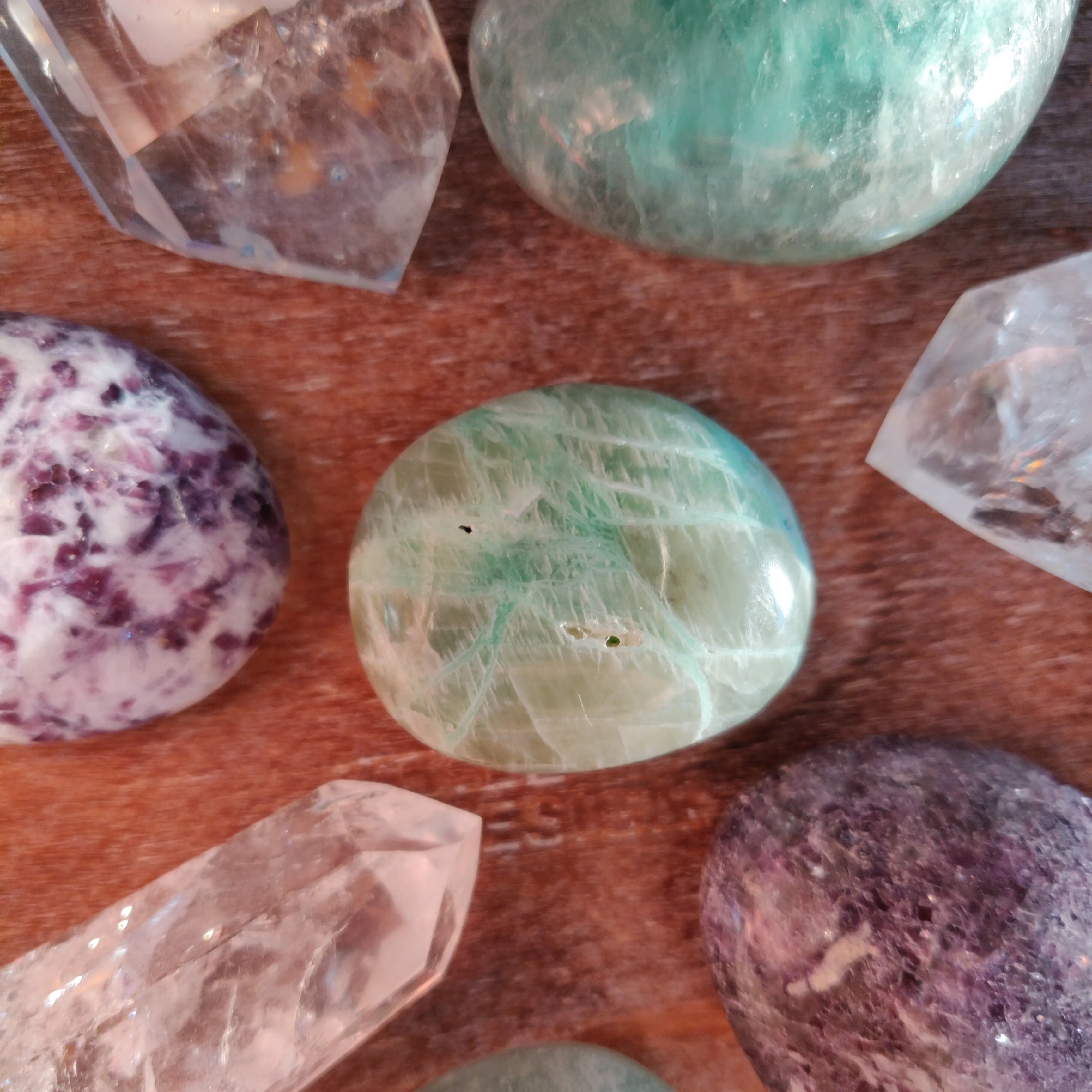 Garnierite Pocket Stone (#15)
