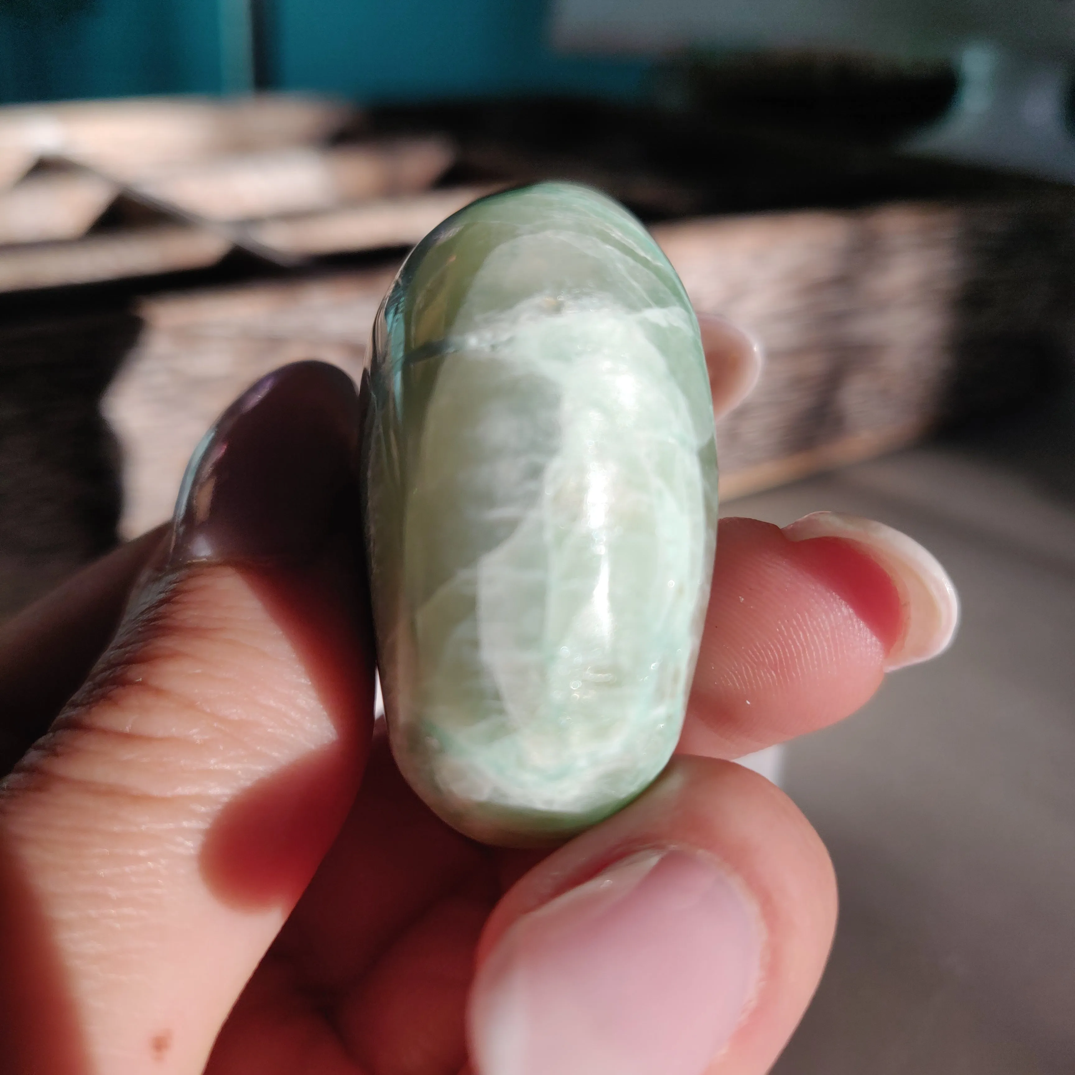 Garnierite Pocket Stone (#15)