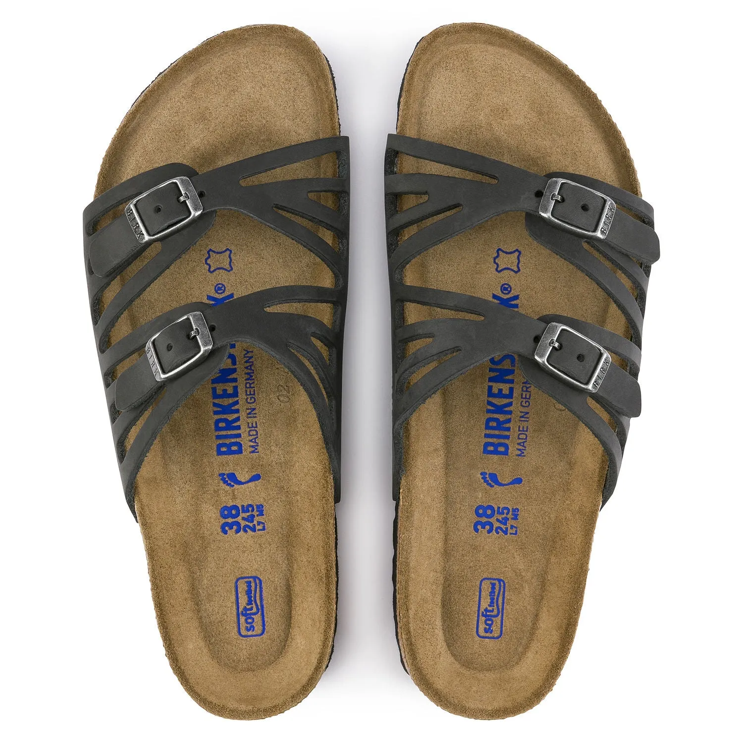 Granada Soft Footbed : Black