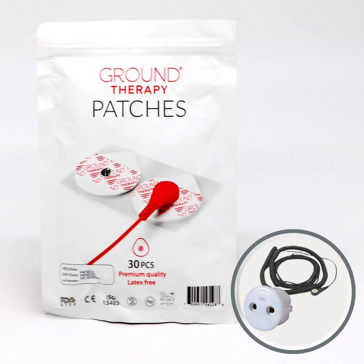 Ground Earthing Patch Kit 30 or 60 Patches