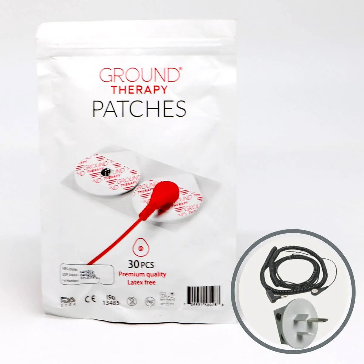 Ground Earthing Patch Kit 30 or 60 Patches