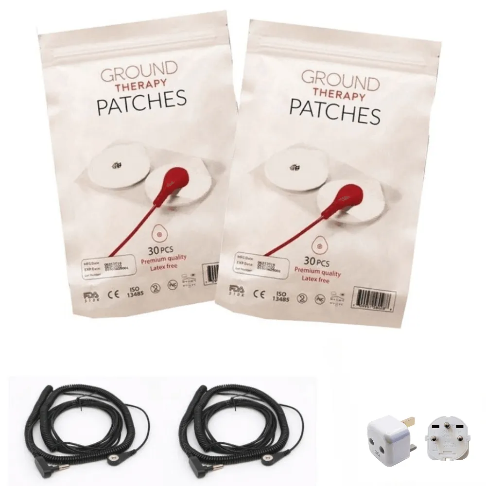 Ground Earthing Patch Kit 30 or 60 Patches