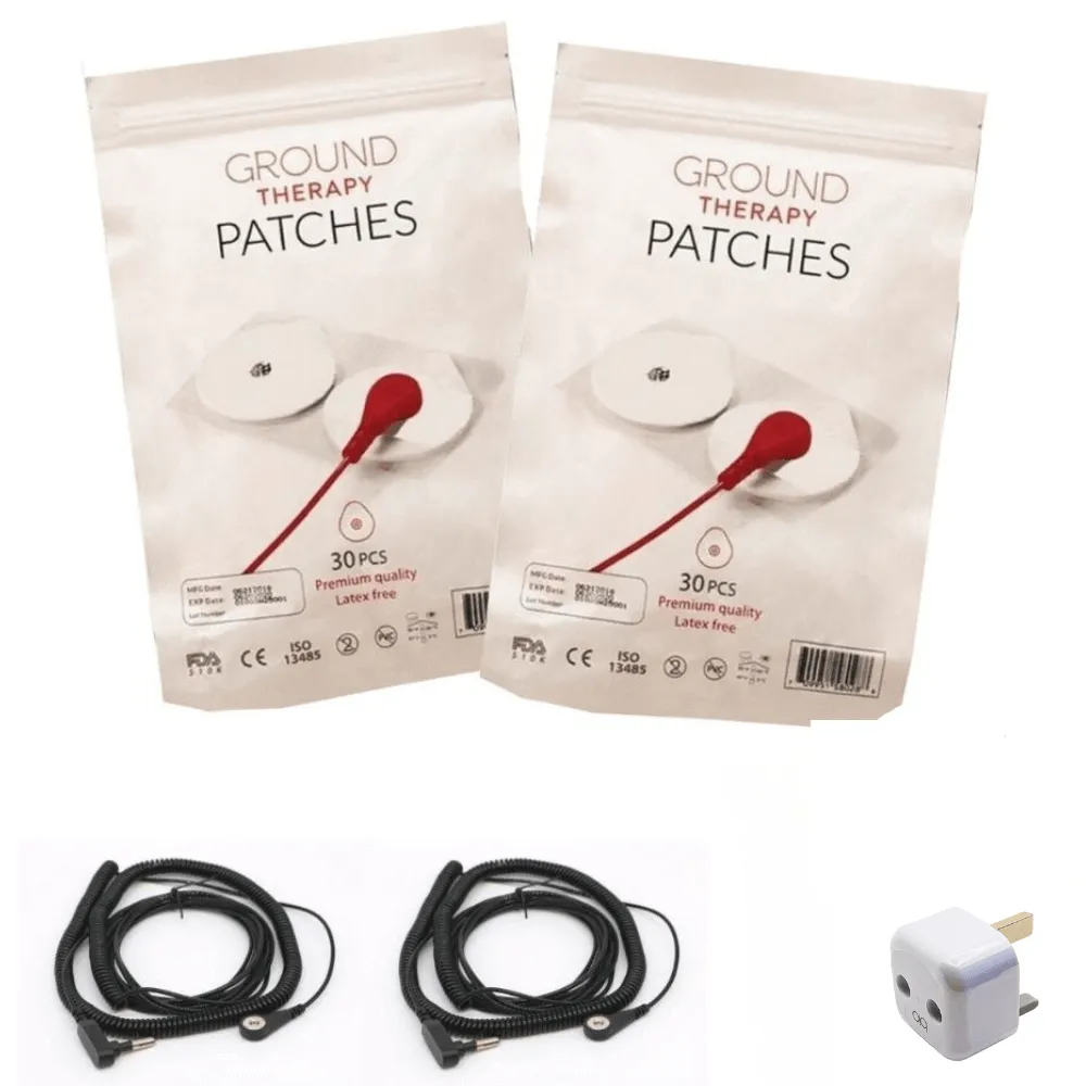 Ground Earthing Patch Kit 30 or 60 Patches