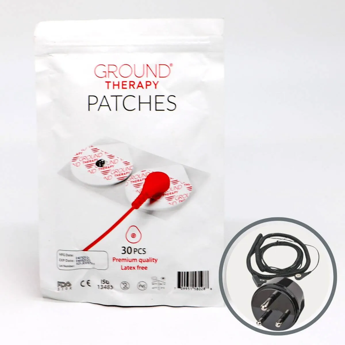 Ground Earthing Patch Kit 30 or 60 Patches