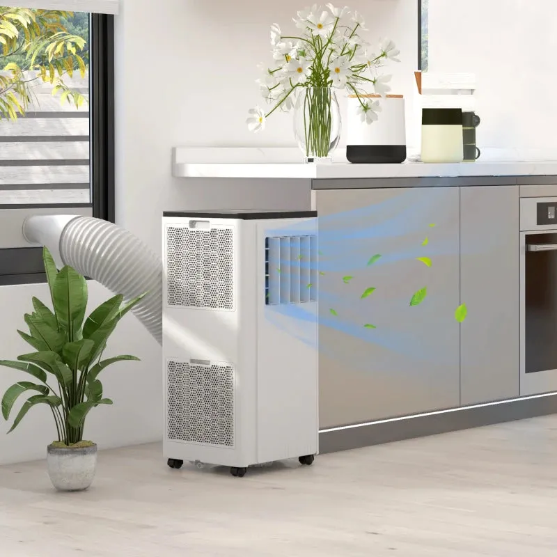 HOMCOM 9000 BTU App-Controlled Mobile Air Conditioner