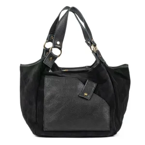 IL GIGLIO Leather/Suede Slouch Bag (4 Colours)