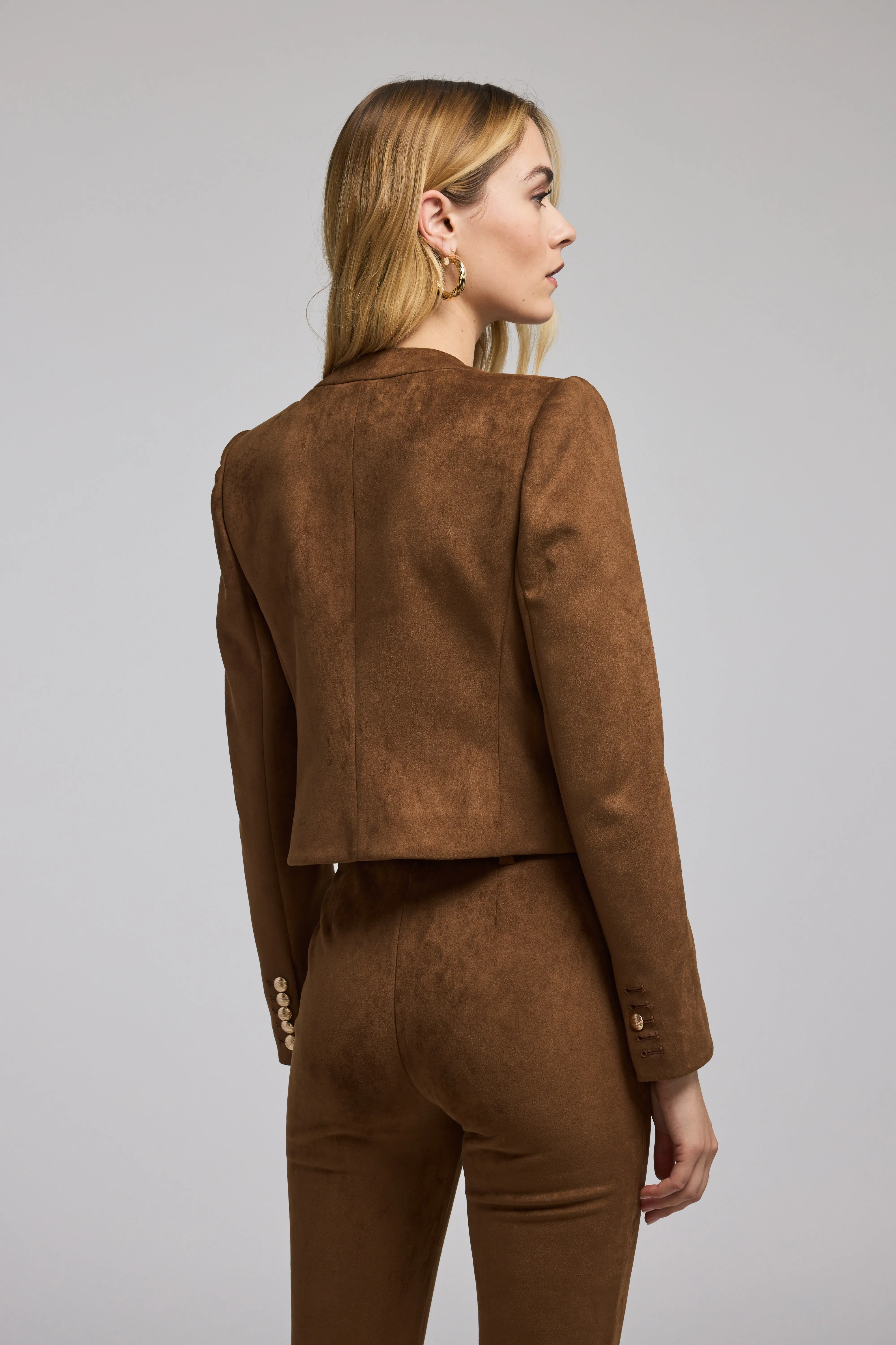KARSON VEGAN SUEDE JACKET