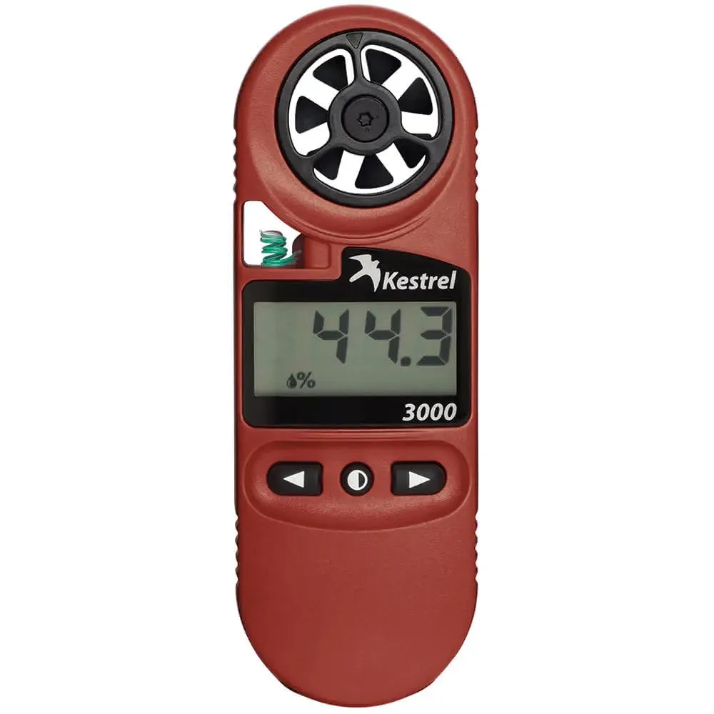 Kestrel 3000 Pockets Weather Meter with Heat Stress Index