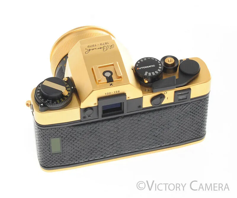 Leica R3 24 Karat Gold Camera 100 Anniversary Mint in Box 50mm Summilux Lens [MINT]
