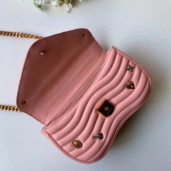 Love Lock New Wave Chain Mm Bag M53214 Rose 2019