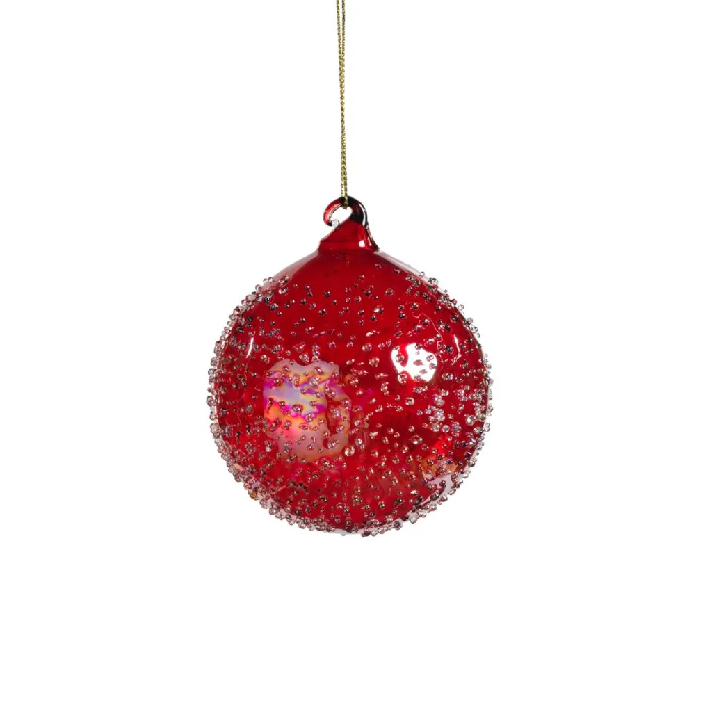 Luster Beaded Ornament