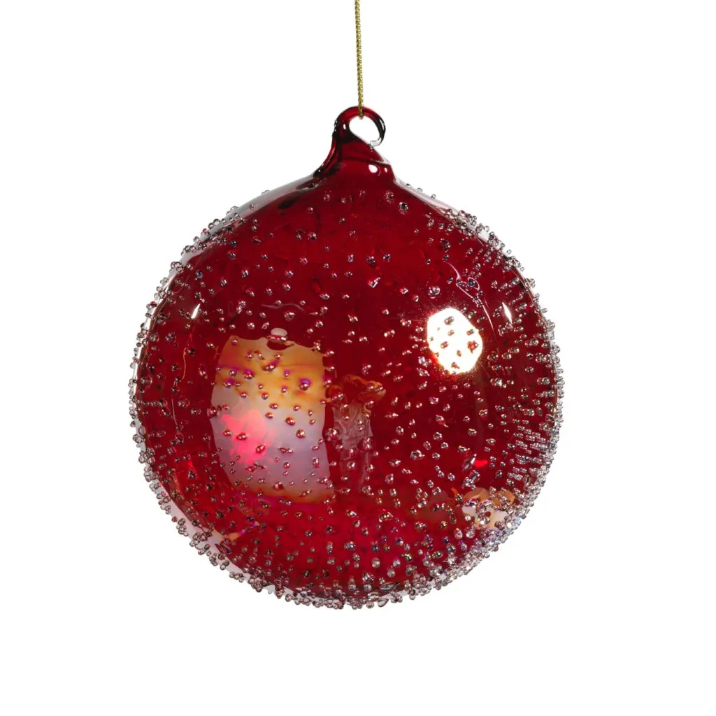 Luster Beaded Ornament