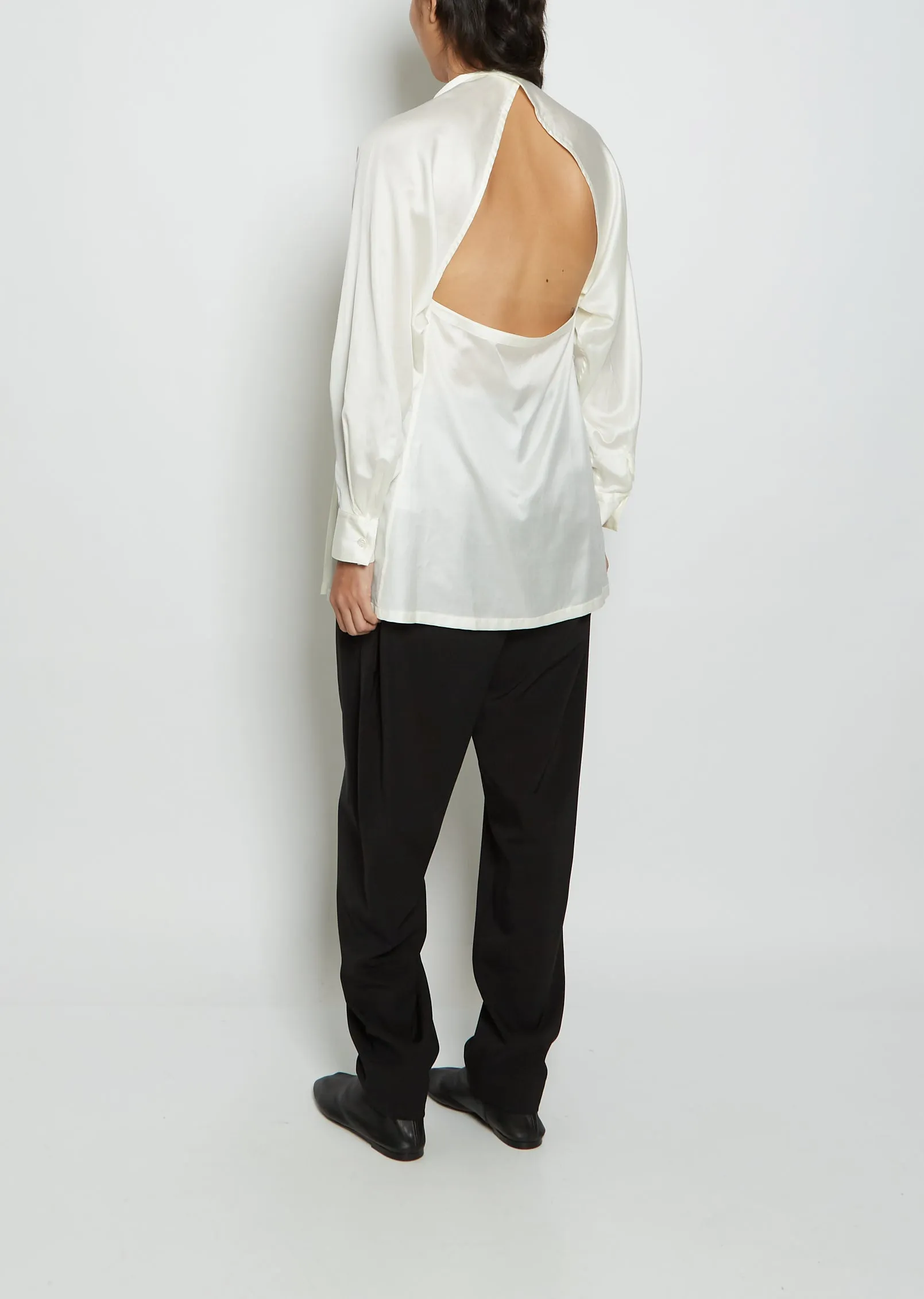 Luster Satin Shirt