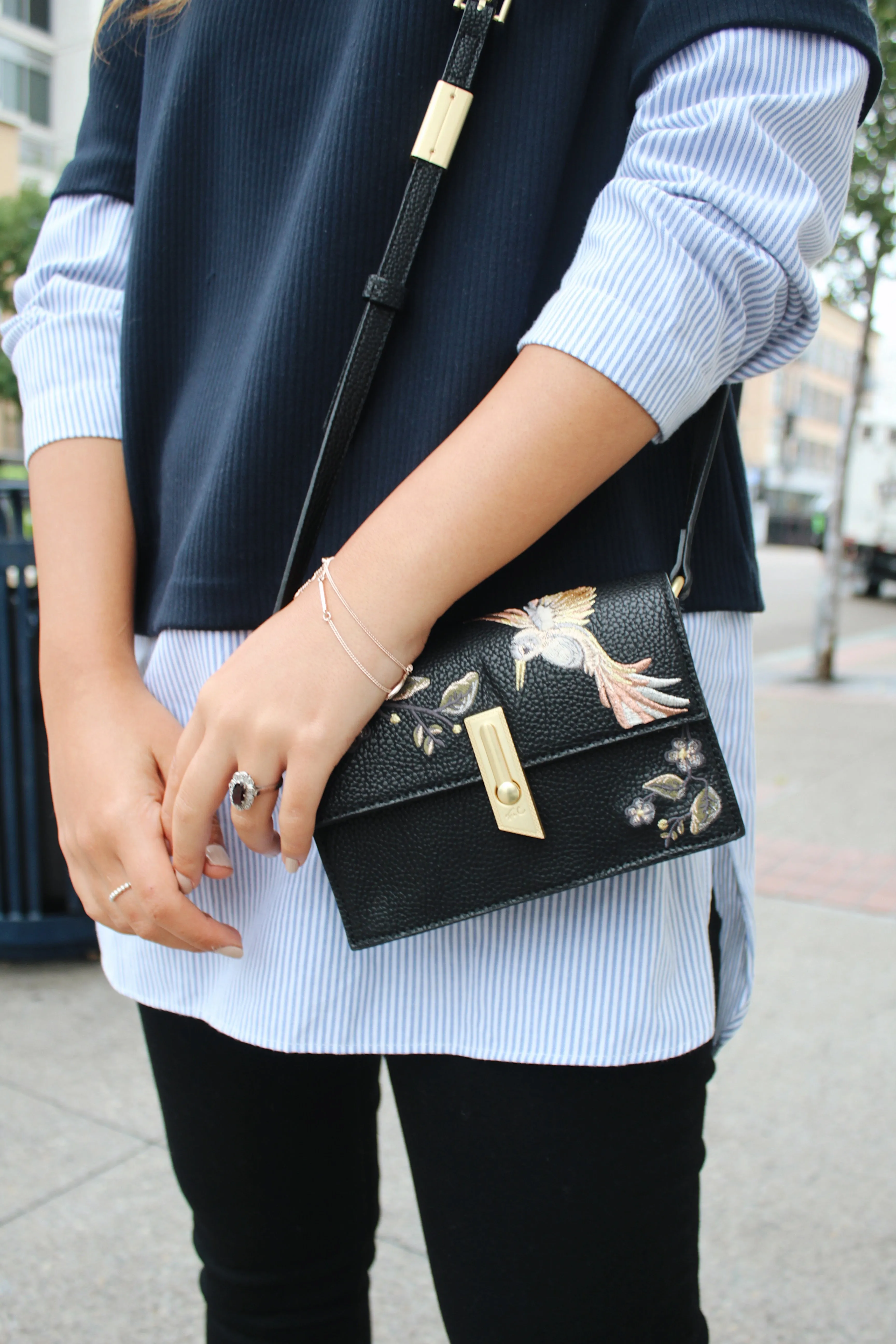 Ma Cherie Taylor Crossbody in Black