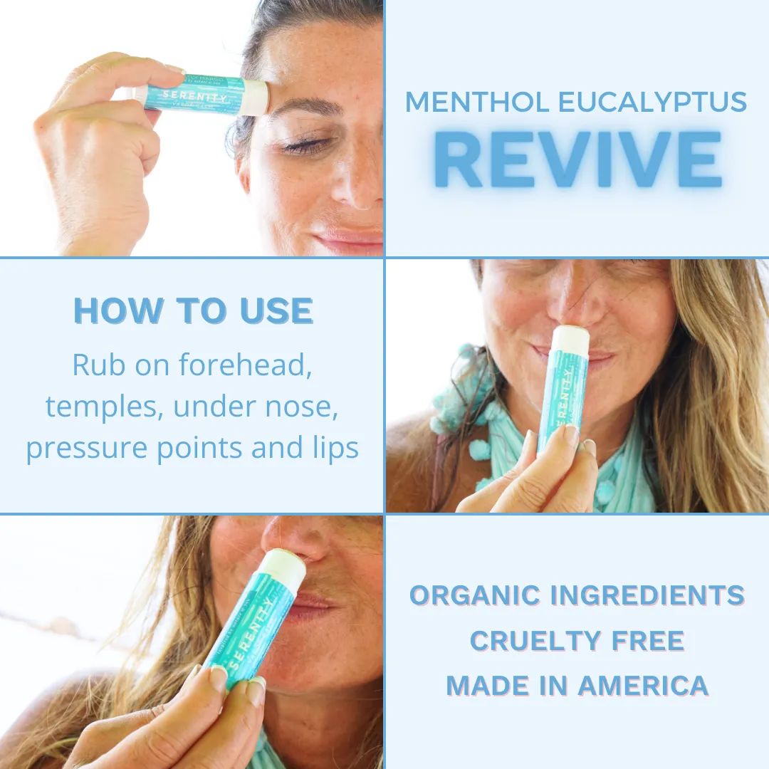 Menthol, Eucalyptus, Vapor Serenity Aromatherapy Complete Collection