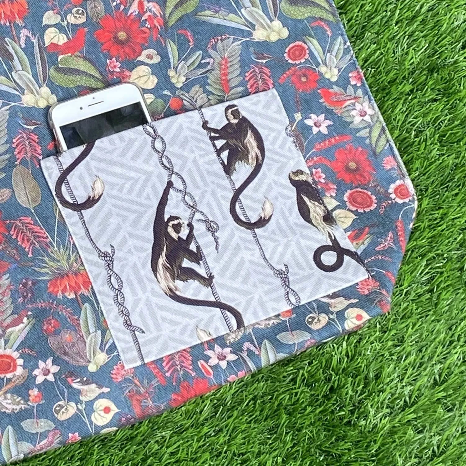 Midnight Bloom Tote Bag