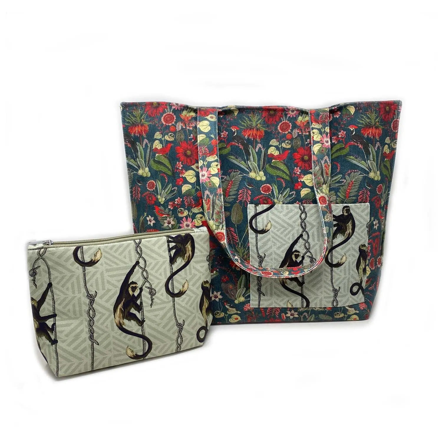 Midnight Bloom Tote Bag