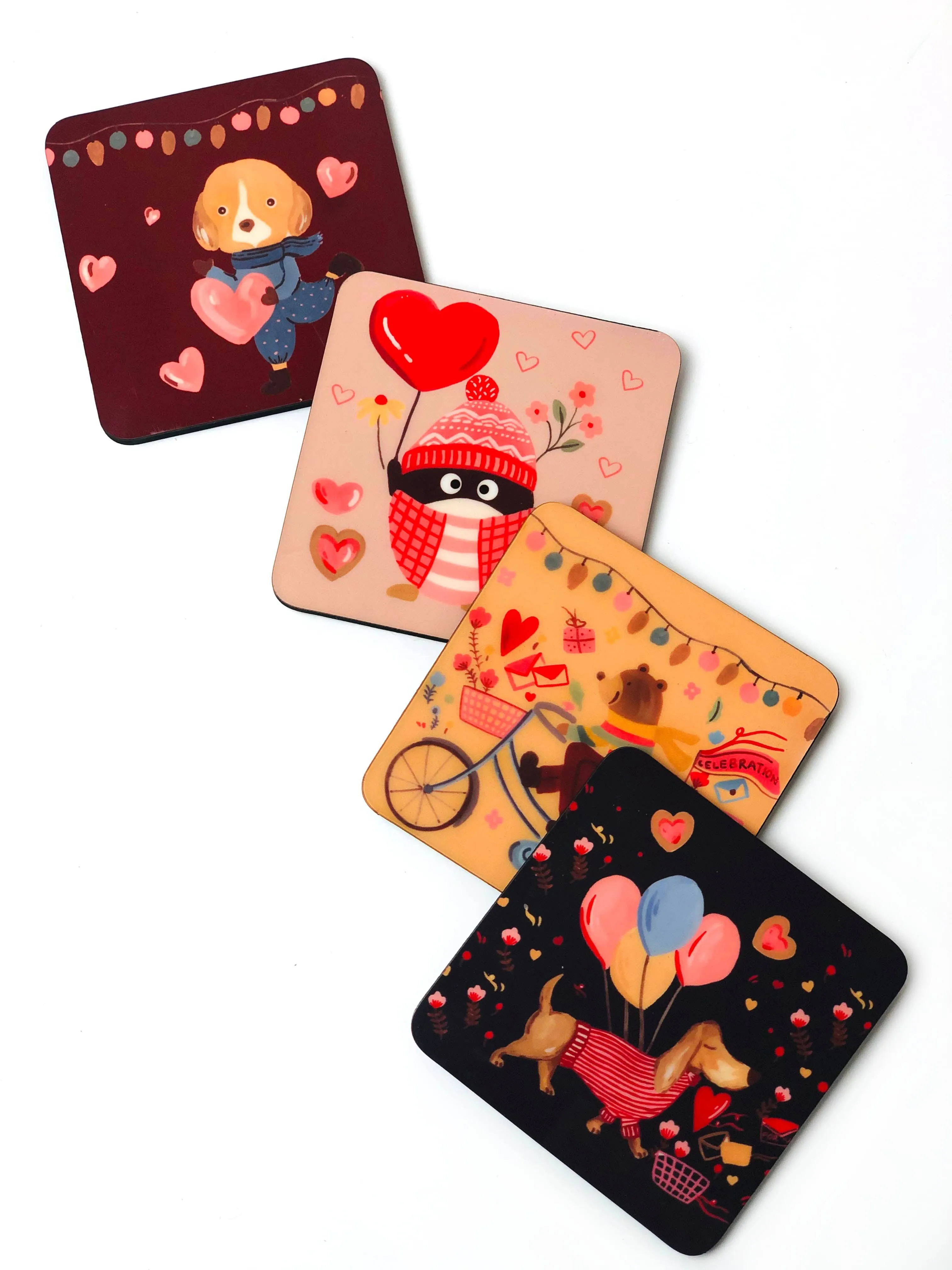 Mug And Coaster Set (Bundle of 6 products)