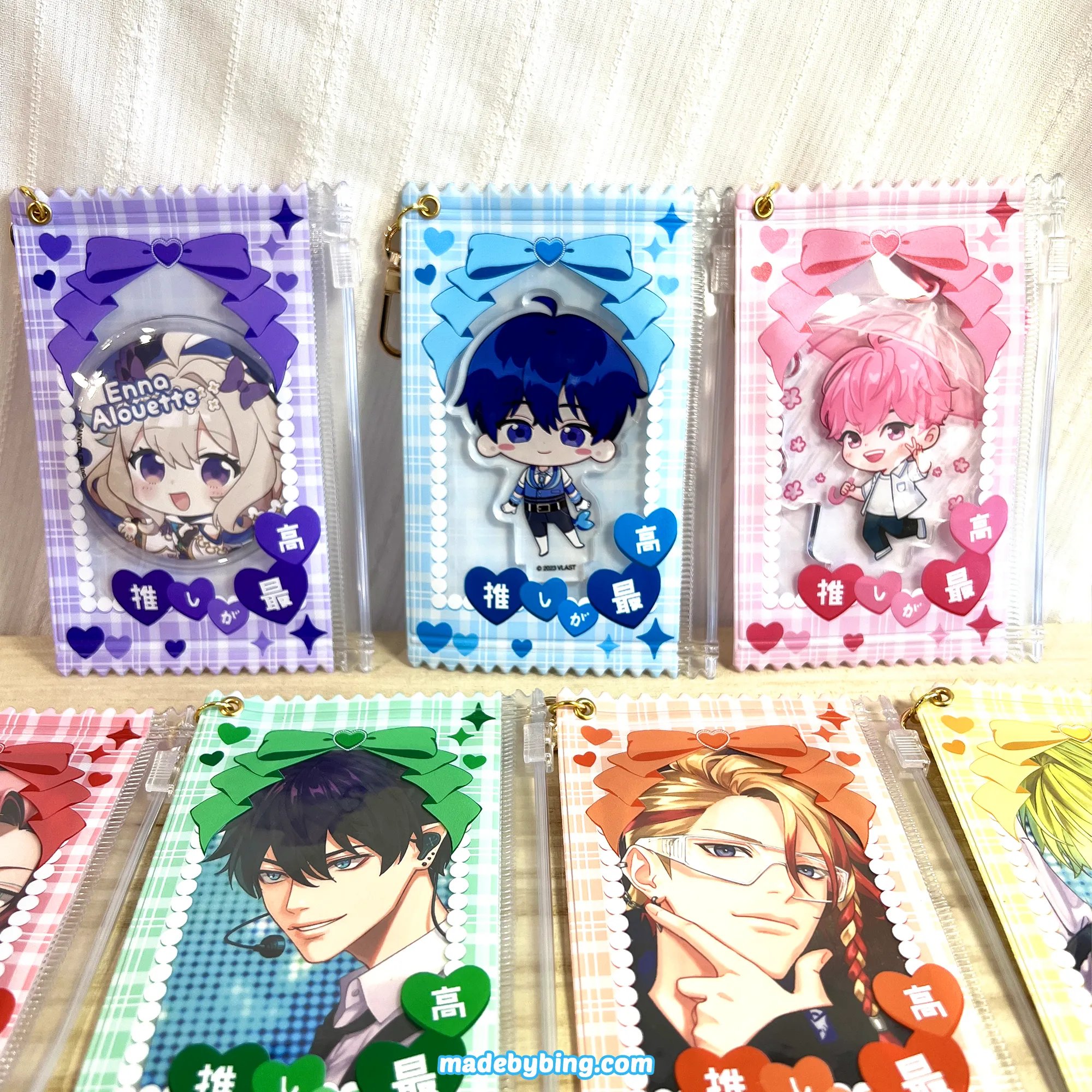 My Oshi is the Best PVC Pouches