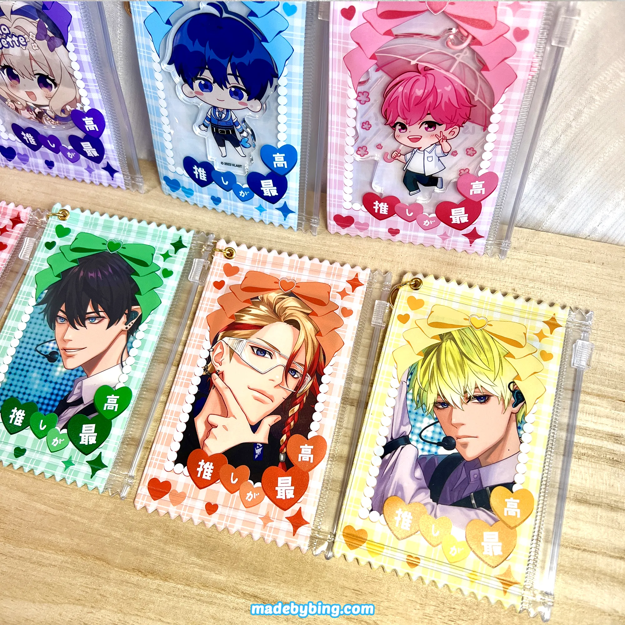 My Oshi is the Best PVC Pouches