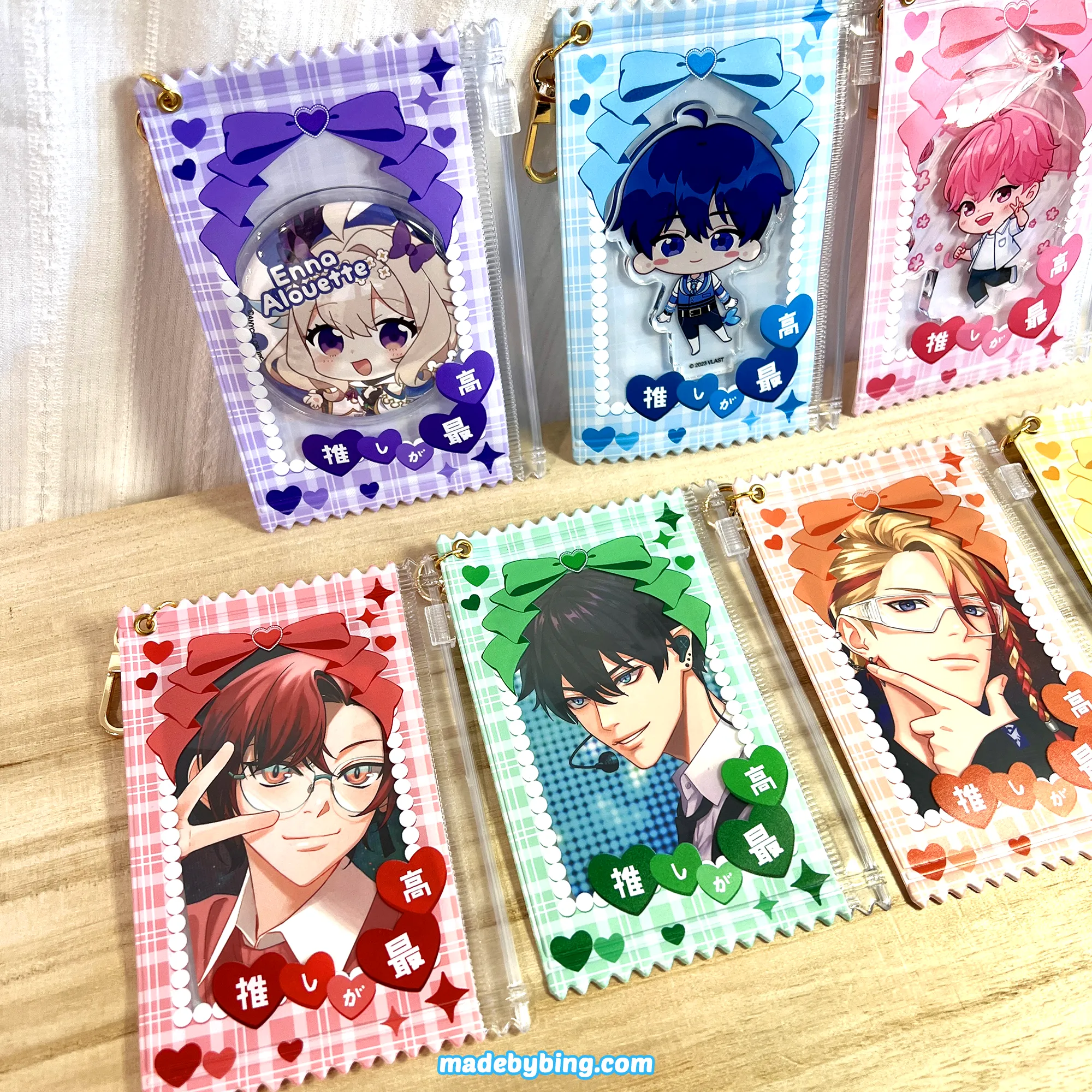 My Oshi is the Best PVC Pouches