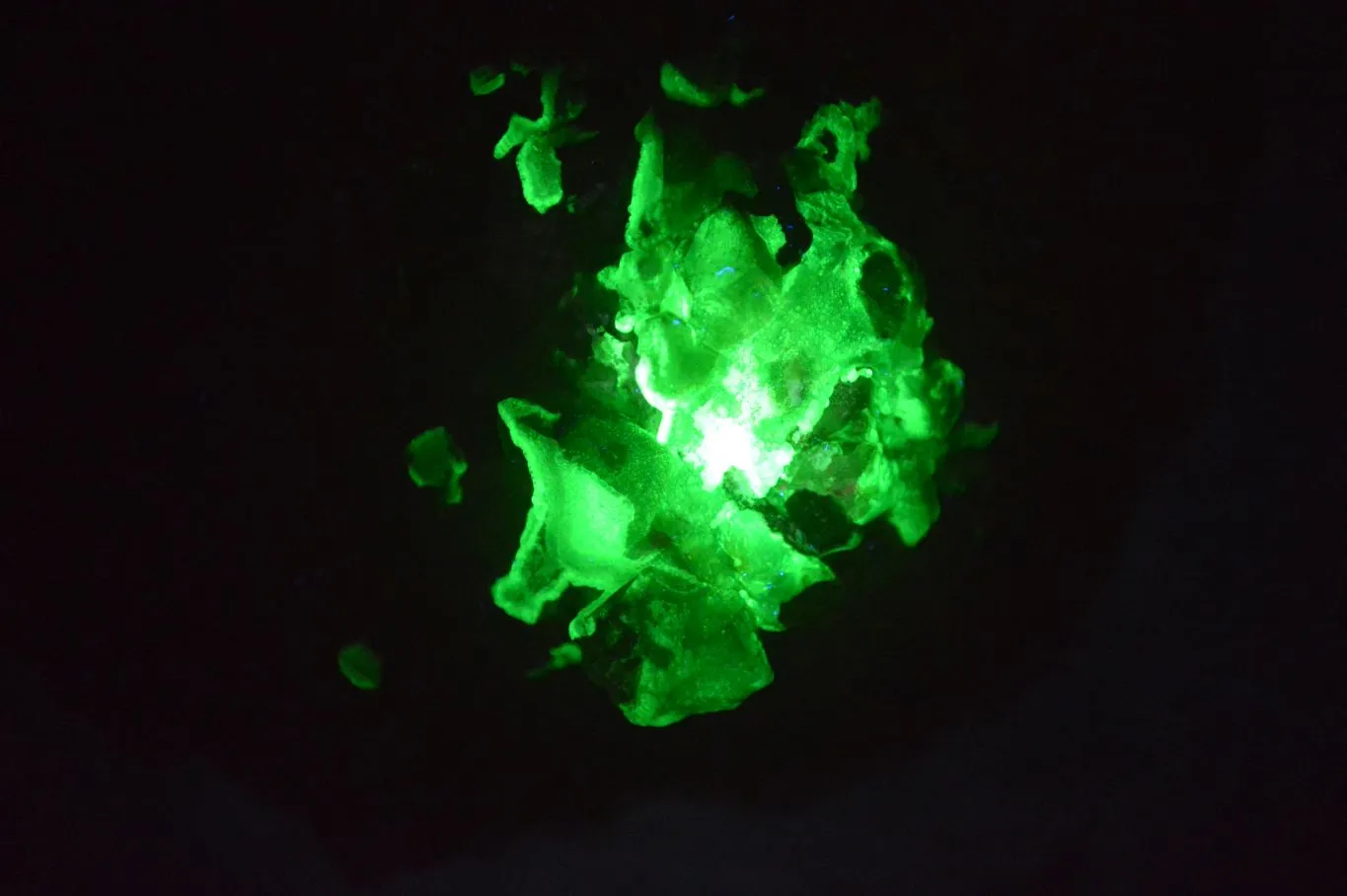 Natural Black Tourmaline Specimen With Hyalite Opal x 1 From Erongo Mountains, Namibia