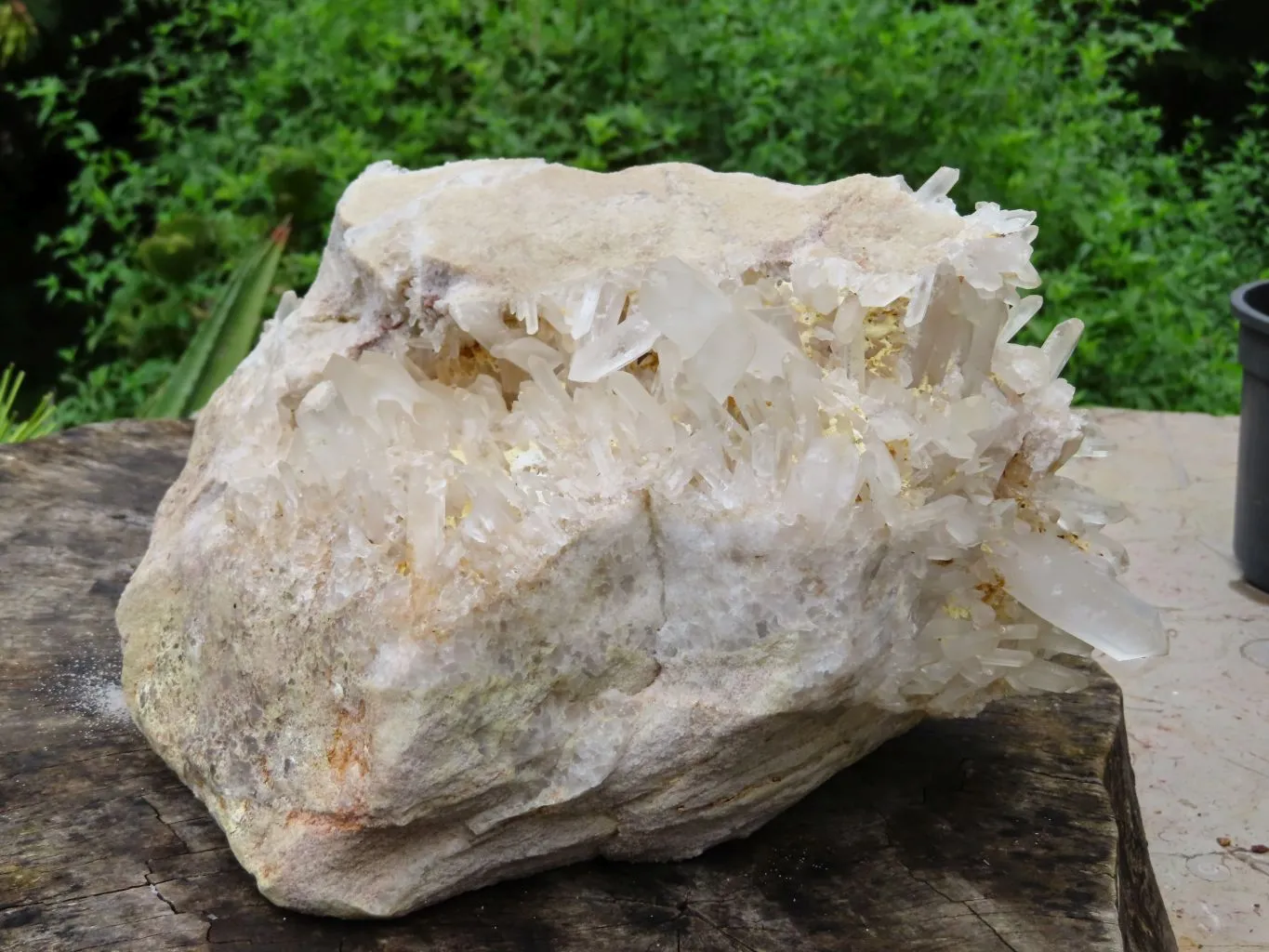 Natural Extra Large Quartz Cluster x 1 From Ambatfinhandra, Madagascar