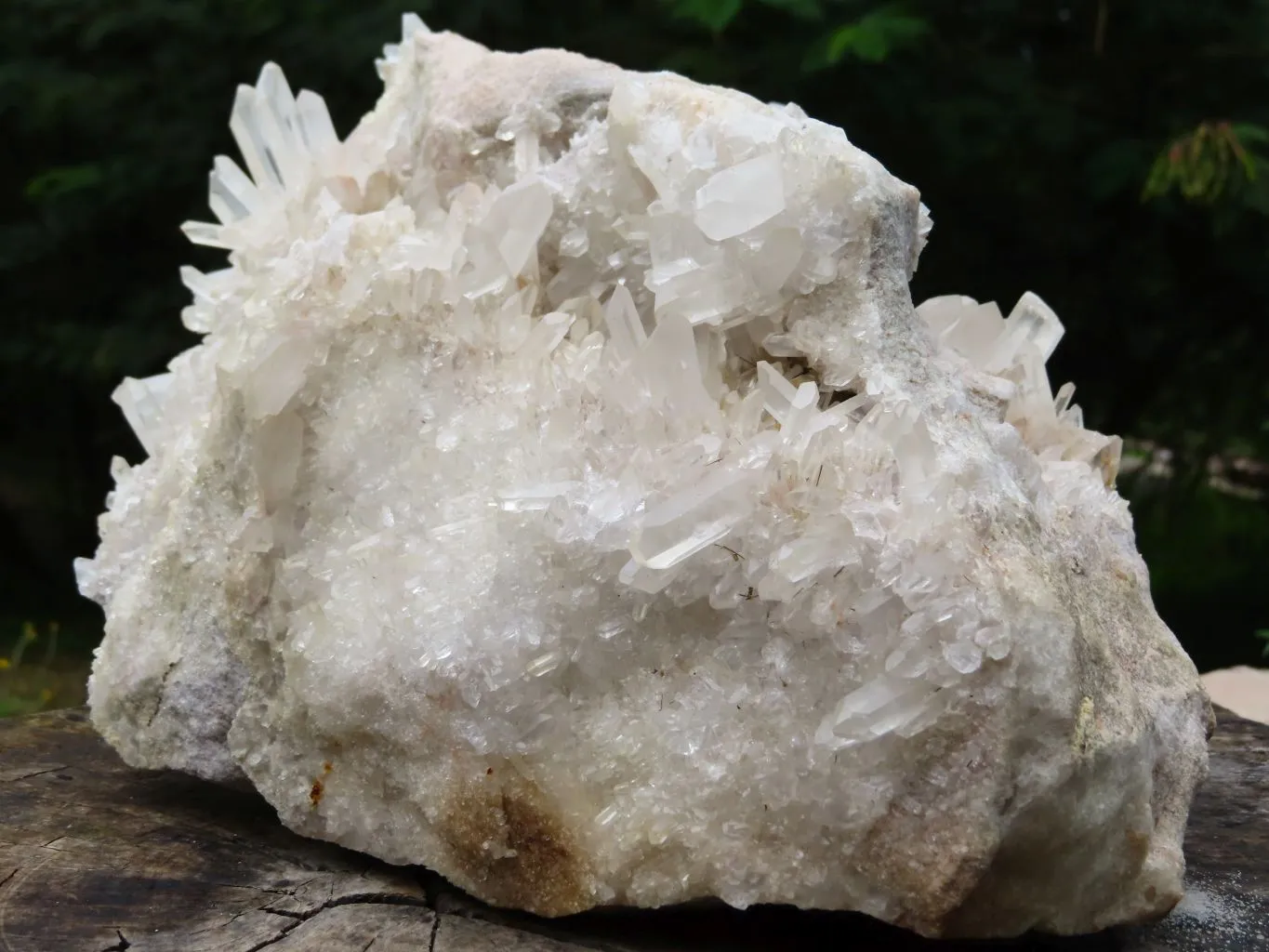 Natural Extra Large Quartz Cluster x 1 From Ambatfinhandra, Madagascar