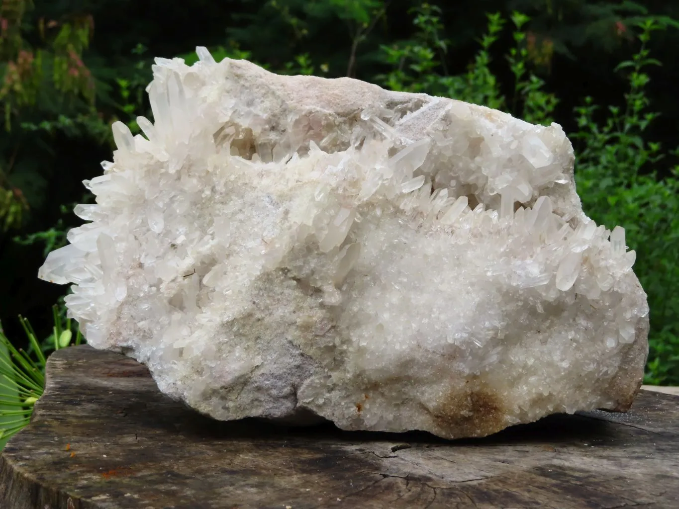 Natural Extra Large Quartz Cluster x 1 From Ambatfinhandra, Madagascar