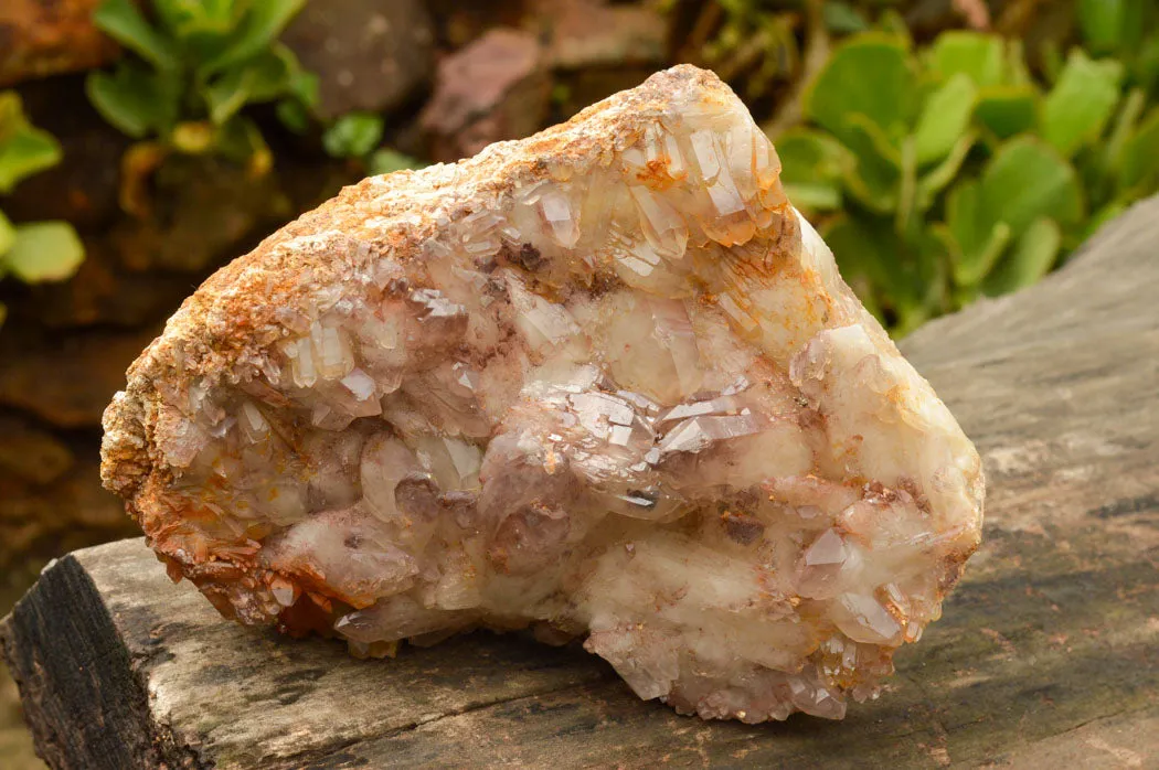 Natural Self Healed Red Hematoid Phantom Quartz Floater Specimen x 1 From Karoi, Zimbabwe