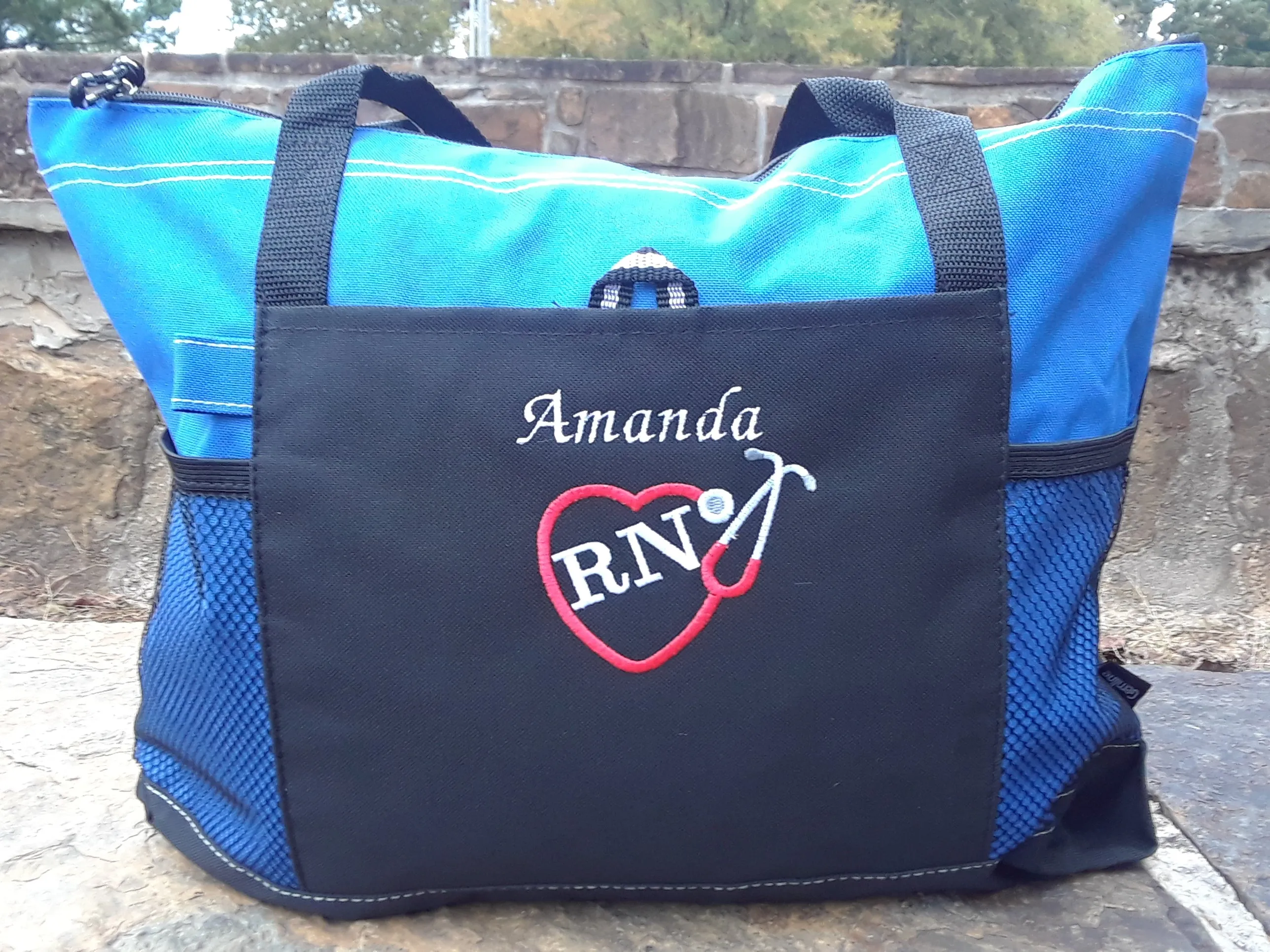 Nurse Tote Bags - Personalized | For RN, LPN, CNA, CMA, MA, ANY TITLE