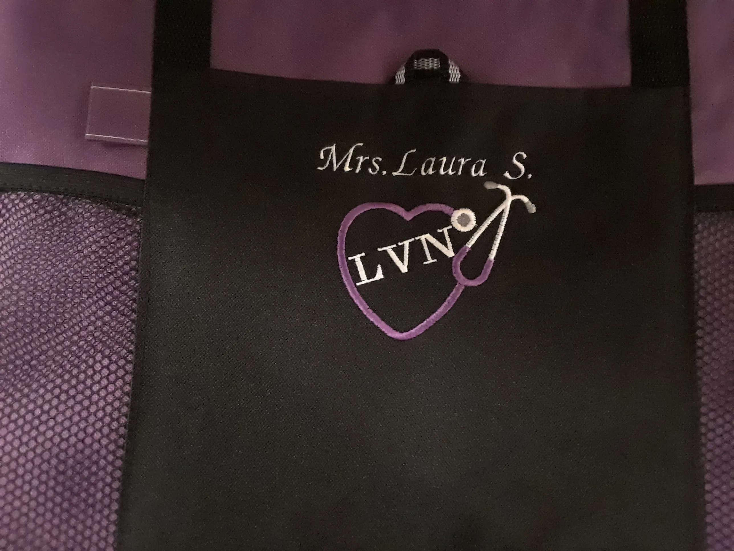 Nurse Tote Bags - Personalized | For RN, LPN, CNA, CMA, MA, ANY TITLE