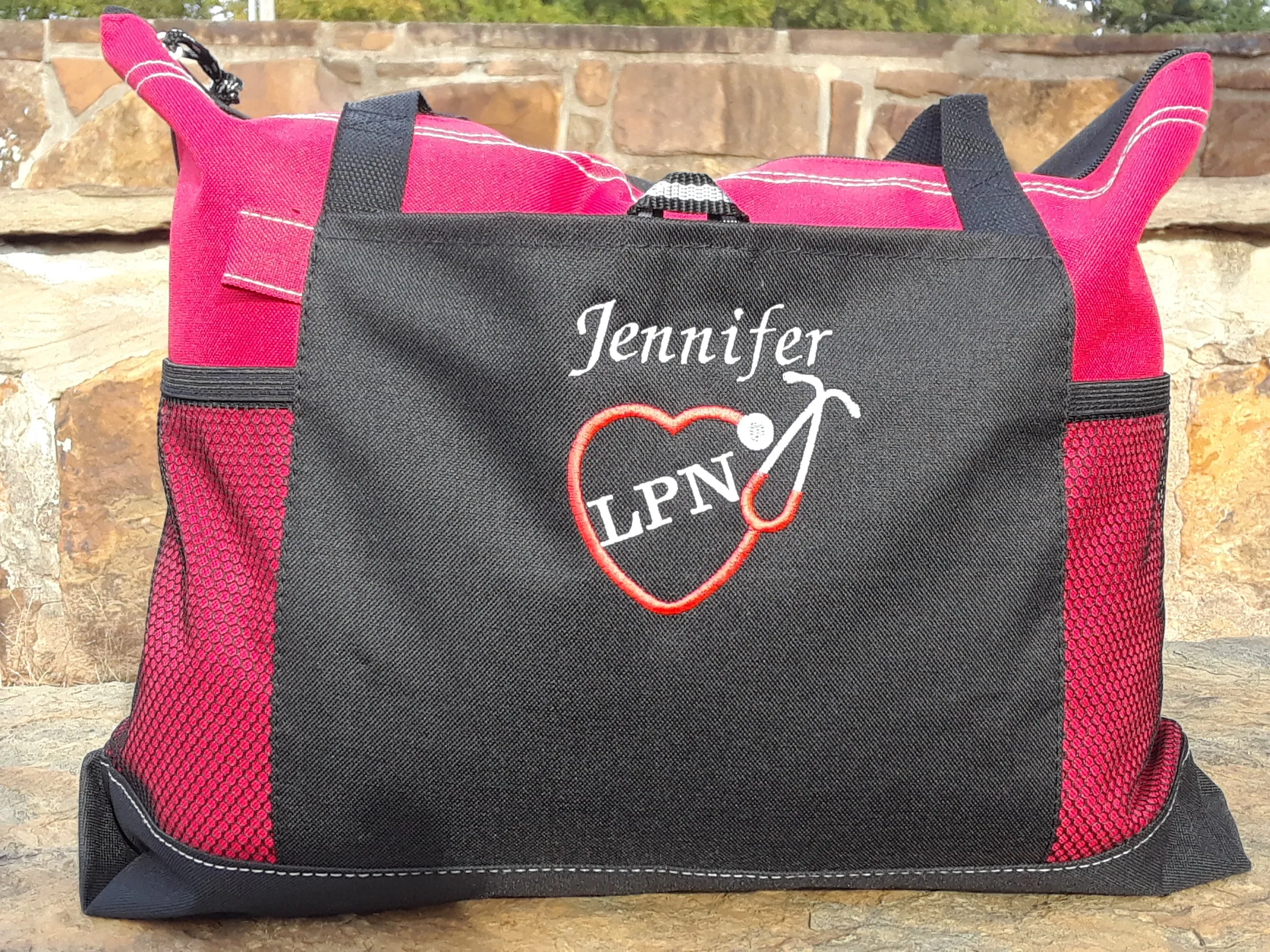 Nurse Tote Bags - Personalized | For RN, LPN, CNA, CMA, MA, ANY TITLE