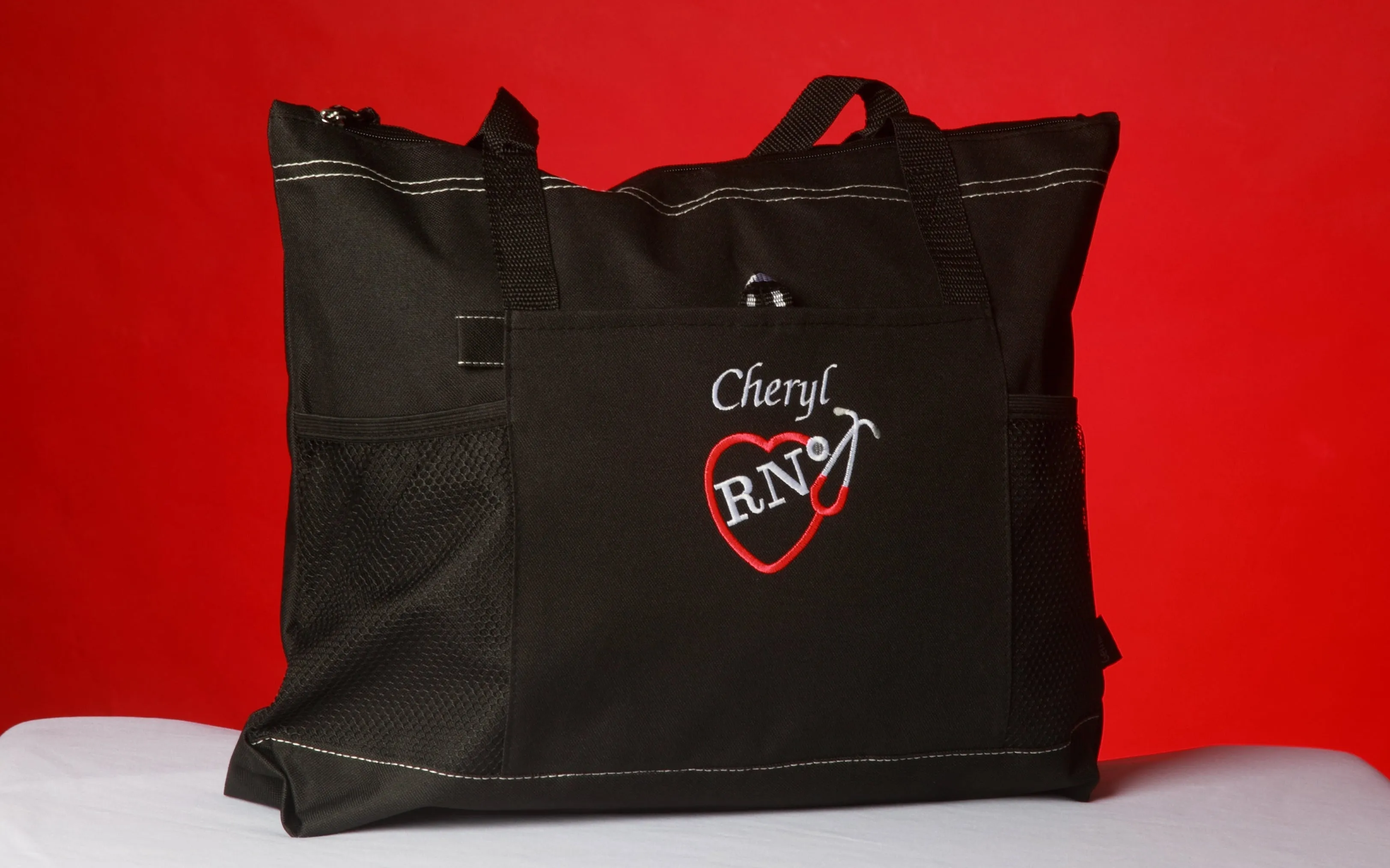 Nurse Tote Bags - Personalized | For RN, LPN, CNA, CMA, MA, ANY TITLE