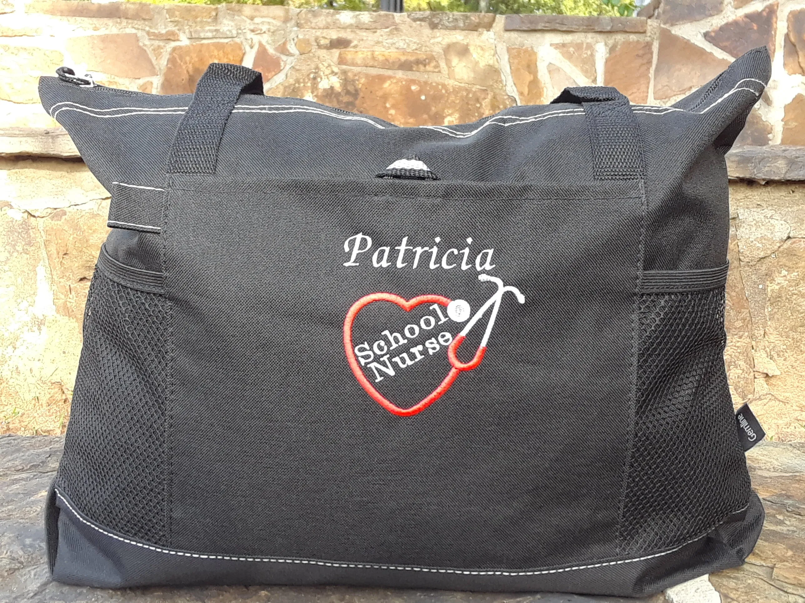 Nurse Tote Bags - Personalized | For RN, LPN, CNA, CMA, MA, ANY TITLE