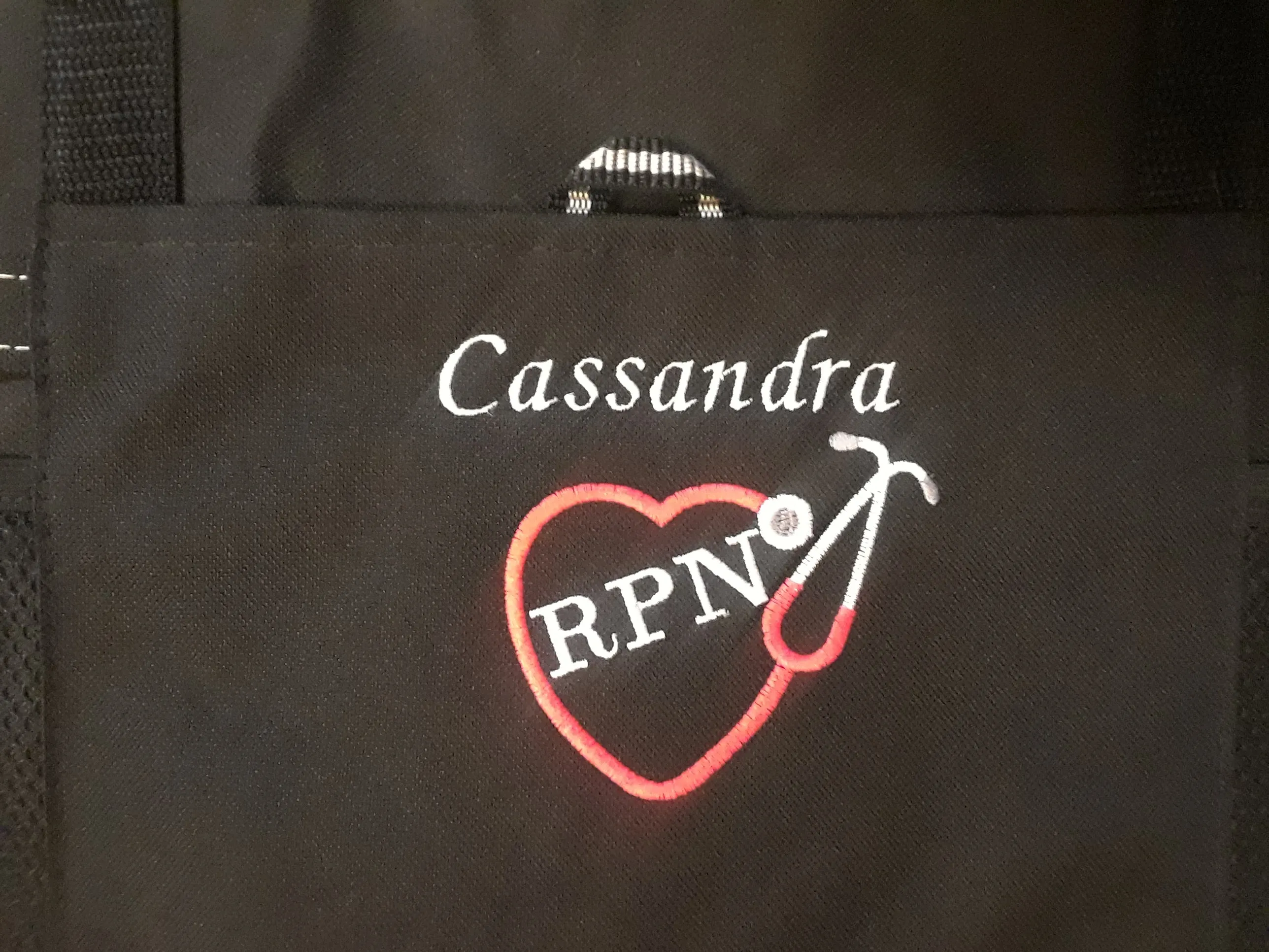 Nurse Tote Bags - Personalized | For RN, LPN, CNA, CMA, MA, ANY TITLE