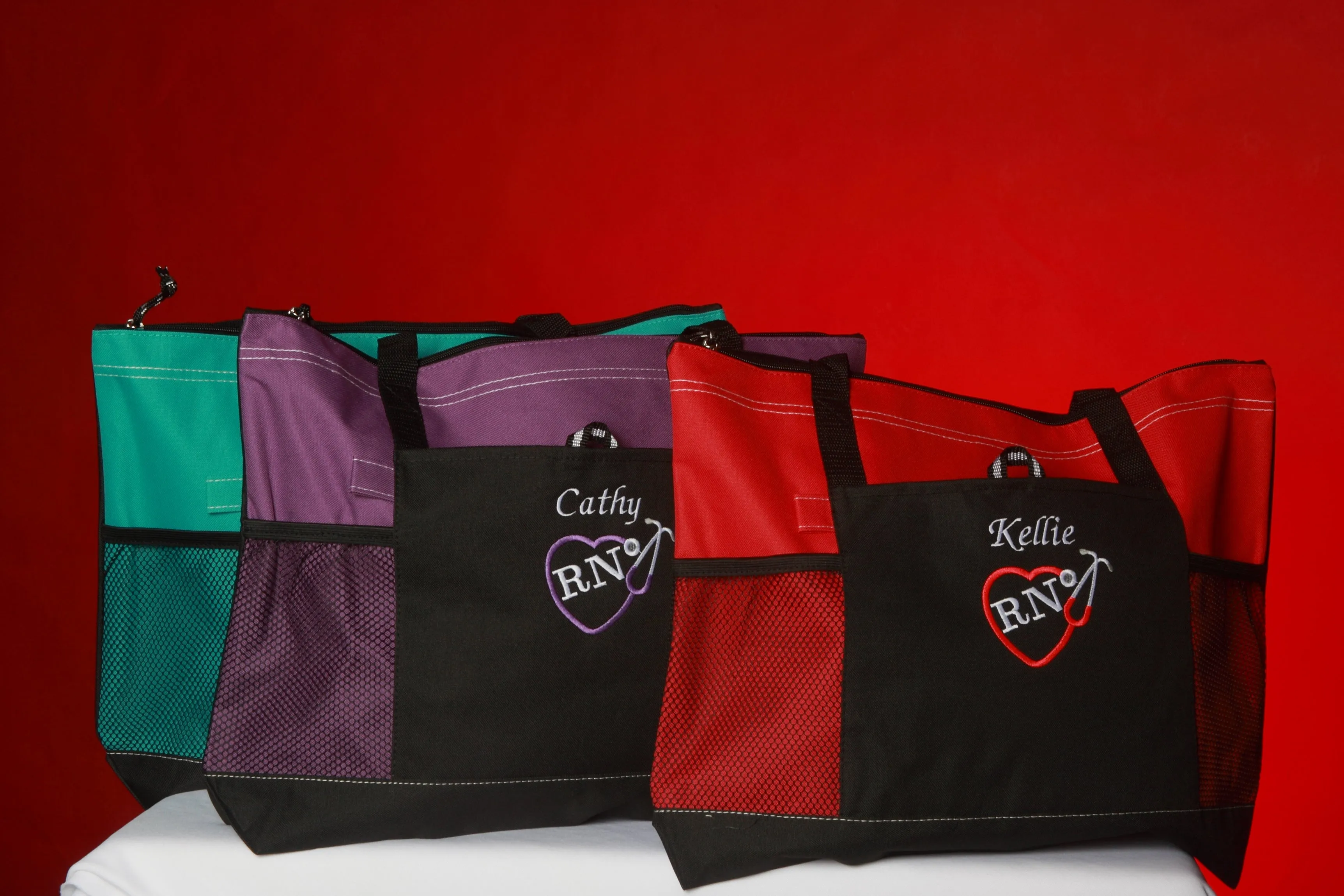 Nurse Tote Bags - Personalized | For RN, LPN, CNA, CMA, MA, ANY TITLE